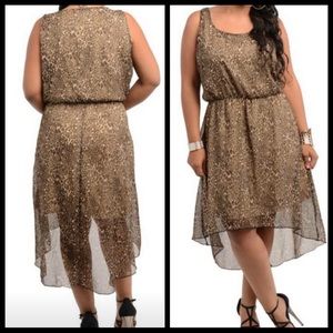 ***Plus Size*** Leopard print dress